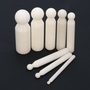 Judy Larson's Basic Round Well Wood Dapping Blocks - , Tools For Wire Jewelry, Tools, wood dapping blocks