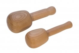 Judy Larson's Basic Round Well Wood Dapping Blocks - , Tools For Wire Jewelry, Tools, wood dapping blocks
