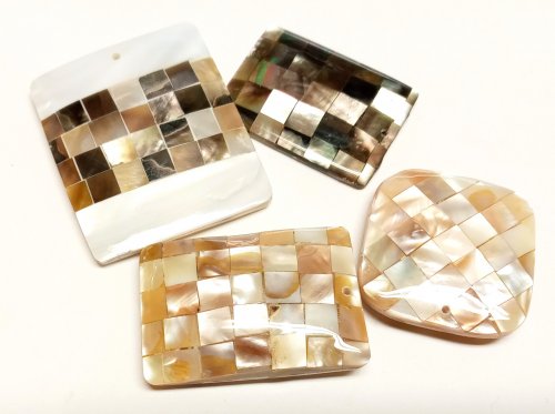 Judy Larson's Adding Depth to Carved Beads and Cabochons - , General Education, , shell inlay