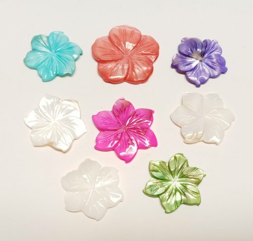 Judy Larson's Adding Depth to Carved Beads and Cabochons - , General Education, , dyed shell