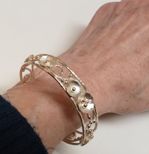 Judy Larson's Putting On and Taking Off a Cuff Bracelet - , General Education, , putting on a cuff bracelet