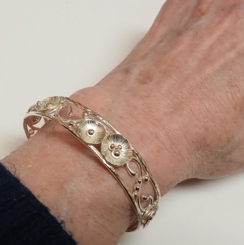 Judy Larson's Putting On and Taking Off a Cuff Bracelet - , General Education, , putting on a cuff bracelet