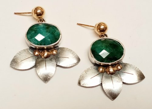 Judy Larson's Adding Hearts to Your Designs - , Wire Jewelry Design, Design, stone earrings