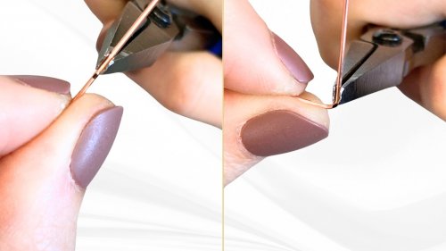Elizabeth Schultz's How to Make Sharp Bends in Wire - Where to Bend on Your Marked Wire, General Education, , make sharp bends in wire