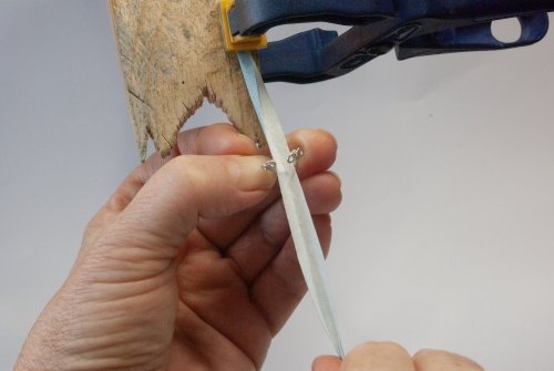 Kylie Jones's Sanding Small Items - , Metalwork, Filing, Finishing, sanding small items