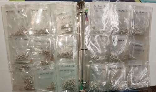 Judy Larson's Wire Temper and Jump Rings - , Findings & Components, Toggles & Clasps, Earwire & Headpin, , storing jump rings
