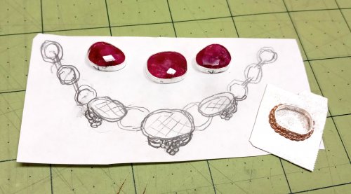 Judy Larson's Embellish Bezels with Twisted Wire - , Metalwork, Butane Torch, Soldering, Solder, , bezeled stone necklace