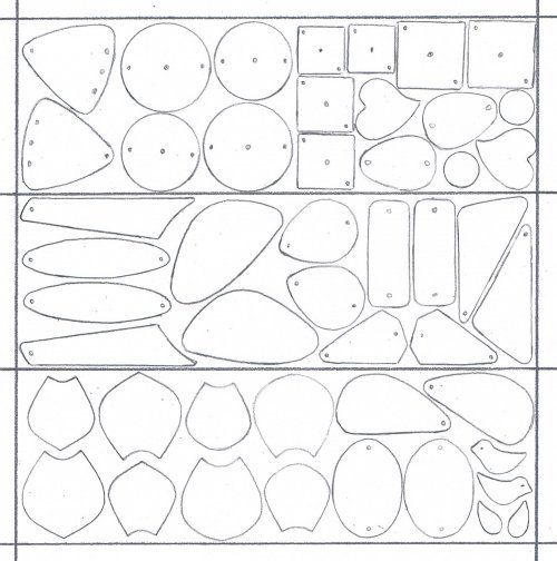 Earring Pairs Template