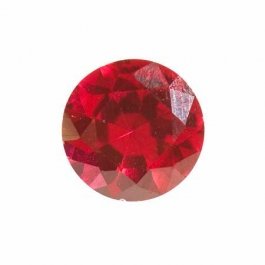 10mm Round Ruby Corundum - Pack of 1