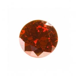 6mm Round Red CZ - Pack of 2