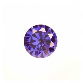 6mm Round Tanzanite CZ - Pack of 2