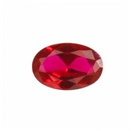 10X8mm Oval Ruby Corundum - Pack of 1