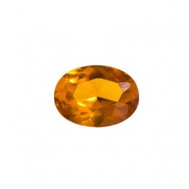 8X6mm Oval Citrine CZ - Pack of 1