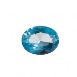 8X6mm Oval Blue Zircon CZ - Pack of 1