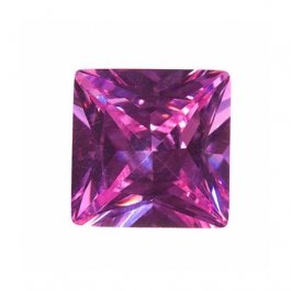 10mm Square Lavender CZ - Pack of 1