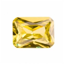 18x13mm Octagon Peridot CZ - Pack of 1