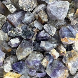 WireJewelry Amethyst "Grade A" Rough - Large Natural Gemstones in 1.5 LB Bag