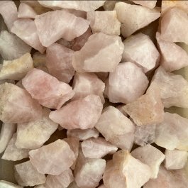 WireJewelry Dark Pink Quartz Rough - Large Natural Gemstones in 1.5 LB Bag