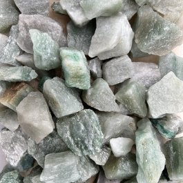 WireJewelry Lt Green Aventurine Rough - Large Natural Gemstones in 1.5 LB Bag