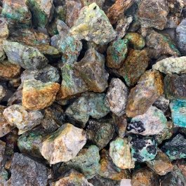 WireJewelry Chrysocolla Rough - Large Natural Gemstones in 3 LB Bag