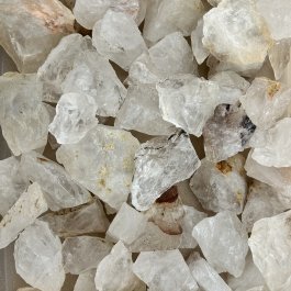 WireJewelry Natural Crystal Quartz Rough - Large Natural Gemstones in 3 LB Bag