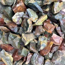 WireJewelry Fancy Jasper Agate Rough - Large Natural Gemstones in 3 LB Bag