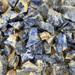 WireJewelry Sodalite "Grade A" Rough - Large Natural Gemstones in 3 LB Bag