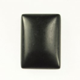 Matte Onyx 18x25mm Rectangle Cabochon