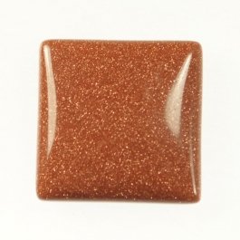 Goldstone 25mm Square Cabochon