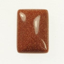 Goldstone 13x18mm Rectangle Cabochon