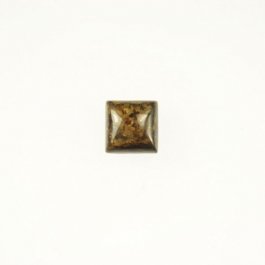 Bronzite 10mm Square Cabochon - Pack of 2