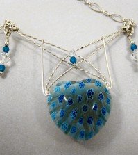 Finished Webbed Heart